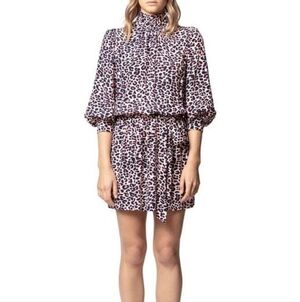 Zadig & Voltaire Rivali Print Leo Robe Dress